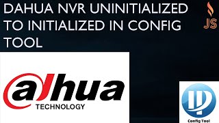 HOW TO UNINITIALIZED AND INITIALIZED IN DAHUA NVR USING CONFIG TOOL [upl. by Enyawud]