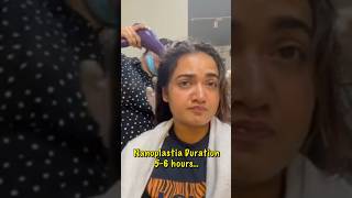 Hair Wash after Nanoplastia in home  Hair Oiling Restrictions from Salon 😳  Sulphate free Shampoo [upl. by Aseiram979]