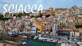 What to visit in Sicily Sciacca A Breathtaking Aerial Journey through Sicilys Hidden Gem [upl. by Magdaia]