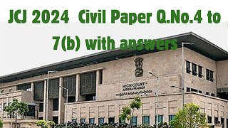 AP JCJ 2024 CIVIL PAPER with answers [upl. by Asserat]