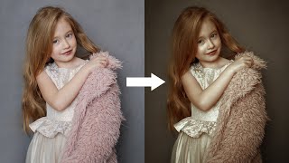 Best Way Fine Art Portrait Editing Photoshop Tutorial [upl. by Mercier]