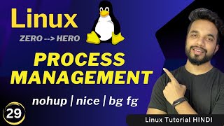 How to Manage Processes on Linux with nohup nice bg fg jobs Commands [upl. by Nahte572]