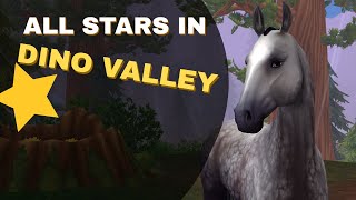 ALL STARS IN DINO VALLEY  Star Stable Online [upl. by Sutsuj951]