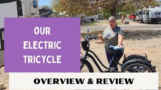 RV Life Review of the SixThreeZero Electric Tricycle Trike  Full Time RV Life [upl. by Dilly]