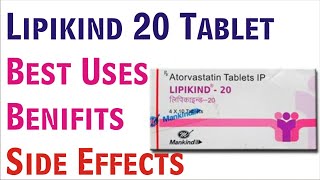 Lipikind 20 tablet best uses benifits precaution and side effects in hindi [upl. by Shara]