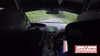 38° Rally Prealpi Orobiche 2024 BaronchelliCarrara 208 R2  Cameracar PS4 3°tempo di classe [upl. by Brok]