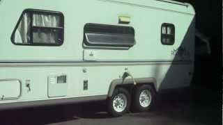 2002 Rockwood Roo 21 foot travel trailer with 2 pop outs CLEAN [upl. by Nosrak]