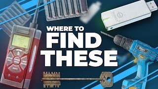 Where To Find All These Items  Escape From Tarkov Guides [upl. by Nidya616]