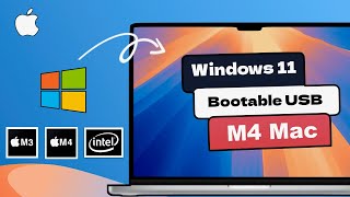 How to Create a Windows 10 or 11 Bootable USB drive on a Mac 2024 Updated Guide [upl. by Lawley]