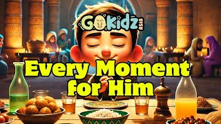 EVERY MOMENT FOR HIM  Sunday School Song  Songs for Kids  Bible Songs [upl. by Else235]