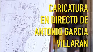 CONTANDO SUS PEORES EXPERIENCIAS EN LA CALLE MIENTRAS HACE UNA CARICATURA DE ANTONIO GARCIA VILLARAN [upl. by Corella]