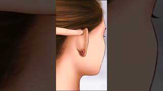 Earring hole clean ASMR [upl. by Leunamesoj]