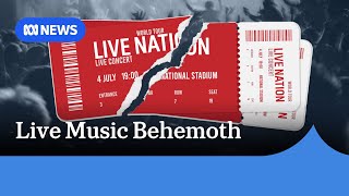 Live Nation accused of misusing market power to inflate ticket prices  ABC News [upl. by Anderea436]