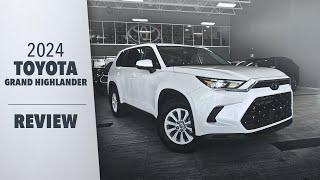 2024 SUV of the Year in Canada 2024 Toyota Grand Highlander XLE AWD [upl. by Awahsoj731]