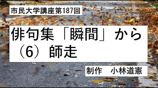 ＃俳句＃師走＃年の暮れ 俳句集「瞬間」から（６）師走 [upl. by Ahsatam368]