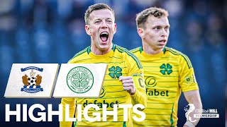 Kilmarnock 02 Celtic  Nicolas Kuhn Scores Again To Take Celtic Top  William Hill Premiership [upl. by Pilloff]