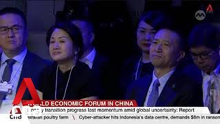 World Economic Forum Chinese Premier Li Qiang calls for countries to quotoppose decouplingquot [upl. by Marjie815]