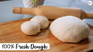 Dominos Pizza Dough Recipe  100 Authentic  TheFoodXP [upl. by Combs]