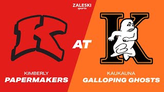 2 Kimberly at 3 Kaukauna  2023 WIAA Football [upl. by Guglielma]