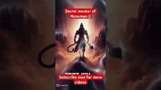 Secret manter motivation story inspiration hanuman viralshort yt viralreels [upl. by Astrea]