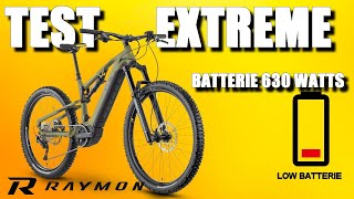 VTTAE R RAYMON  TEST BATTERIE 630 WATTS  MOTEUR PW X2 [upl. by Ynnavoeg]