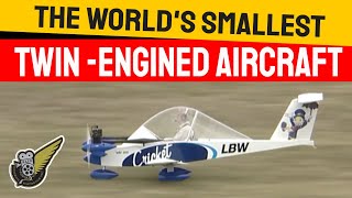 Cri Cri  Worlds Smallest Twin Engine Aircraft [upl. by Ferwerda492]