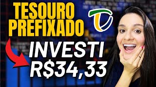 TESOURO PREFIXADO Quanto você recebe no final Aprenda a investir na prática [upl. by Delija]