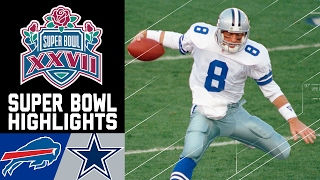 Super Bowl XXVII Recap Bills vs Cowboys  NFL [upl. by Ihel]