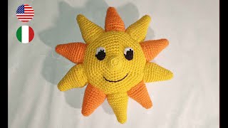 Sole amigurumi uncinetto [upl. by Derwon]