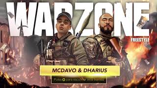 MC Davo amp Dharius  WARZONE FREESTYLE Cover Audio [upl. by Nicko]