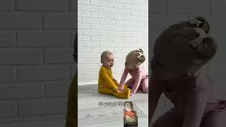 Cute babies kissing 😘shorts viral cute babyshorts babylaughs babylove shortvideo viralvideo [upl. by Tan]