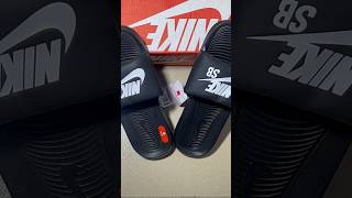 Viral Nike Slides Unboxing Content Creator Haulreview [upl. by Brocklin]