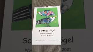 Kalender 2021 Schräge Vögel [upl. by Notnerb962]