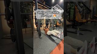 Smith machine Work🔥💦 gymtips exercise training fitnessgoals core abs [upl. by Frodin]