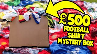 Opening a £500 CLASSIC football shirt MYSTERY BOX [upl. by Aniretake]