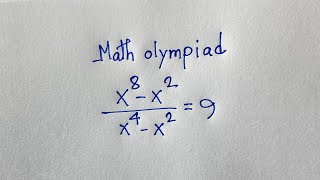 Maths Olympiad Question  A tricky maths olympiad question for competitive exams  Algebra problem [upl. by Cimbura]