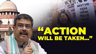 Live “Action will be taken” Education Minister Dharmendra Pradhan after SC’s hearing on NEET [upl. by Letrice763]