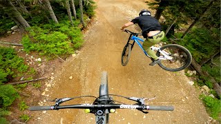 The Best Bike Park Lap in World Dirt Merchant to Aline [upl. by Aneehs]