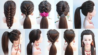 10 superior ponytail hairstyle for girls  hairstyle for outgoing [upl. by Bonilla]