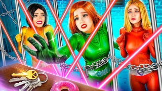 Totally Spies Become Criminals Extreme Jailbreak with Gadgets Totally Spies in Real Life [upl. by Grossman]