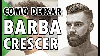 🔵 COMO FAZER A BARBA CRESCER RÁPIDO  DICAS MASCULINAS [upl. by Steffane]