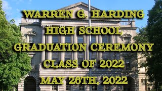 Warren G Harding Graduation  Class of 2022 [upl. by Lesko41]