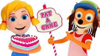 Pat A Cake Pat a Cake Bakers Man  Rap Song  Nursery Rhyme for Kids  WooHoo Rhymes 4K [upl. by Eyt]