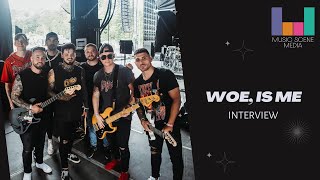 Interview with Hance Alligood and Michael Bohn of Woe Is Me [upl. by Laicram600]