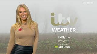 Jo Blythe ITV Weather 7th November 2024 AM [upl. by Calvert267]