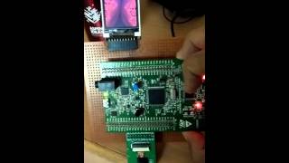 STM32 circular frame buffer for image motion [upl. by Eiramannod]