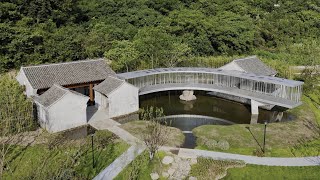 Lakeside Teahouse in China by Domain Architects [upl. by Gadmann]