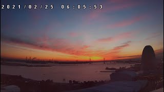 ライブカメラ みなとみらい、ベイブリッジ、横浜港：Yokohama Port Live Camera [upl. by Elena]