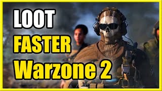 How to TURN ON Contextual Tap amp LOOT ITEMS Faster in Warzone 2 Best Settings [upl. by Wolram]