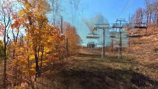 Riding the Chairlift at Boyne Mountain Resort [upl. by Hawk]